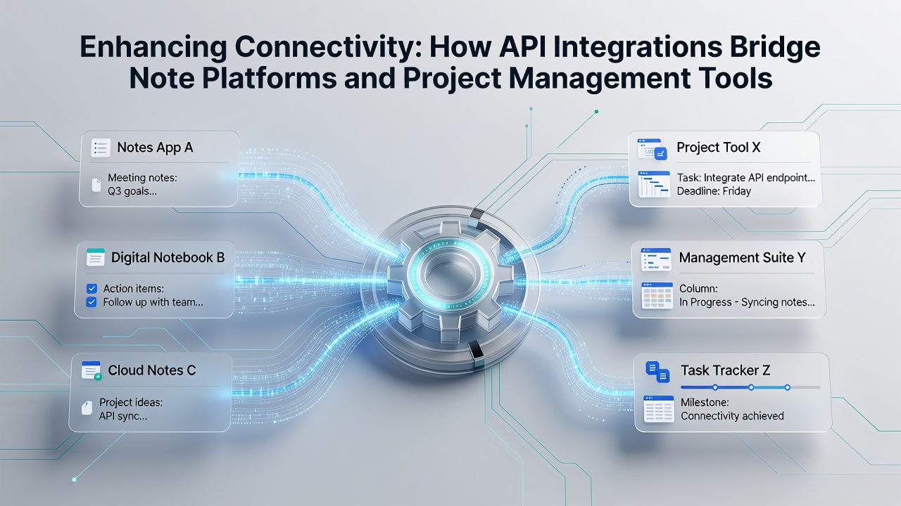 How API Integrations Enhance Connectivity Between Note Platforms and External Project Management Tools